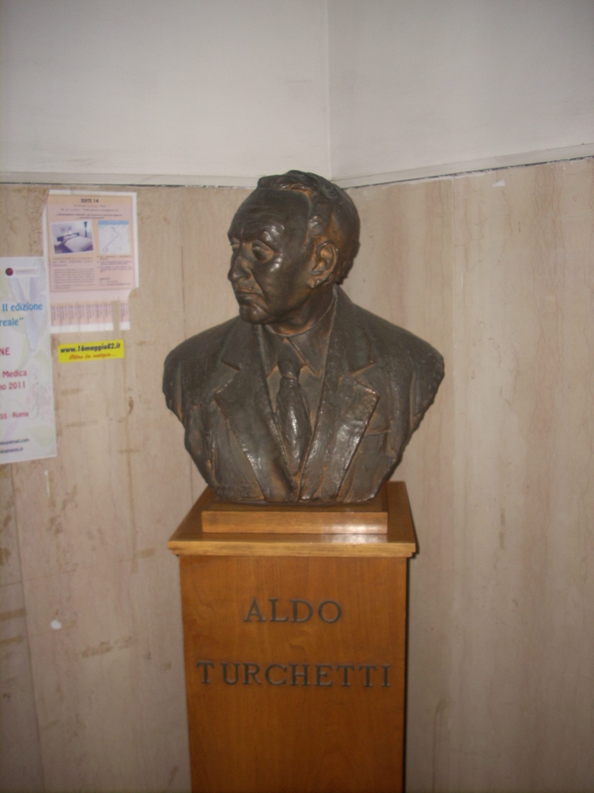 Aldo Turchetti S Bust